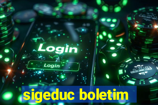 sigeduc boletim